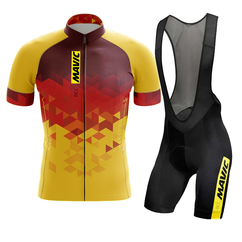 MAVIC 남성용 반팔 사이클링 세트, 철인 3 종 경 - Cycling Gear Brands 리뷰 및 가격