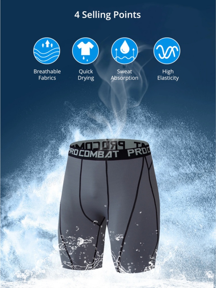 고성능 남성용 압박 반바지 (포켓 포함) - 빠른 건조 - Cycling Bib Shorts 리뷰 및 가격