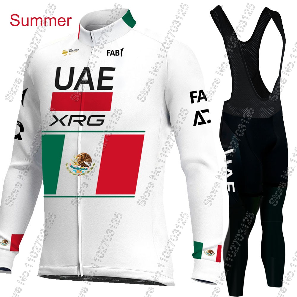 UAE 팀 사이클링 2026 멕시코 저지 세트 남성용  - Cycling Gear Jersey 리뷰 및 가격