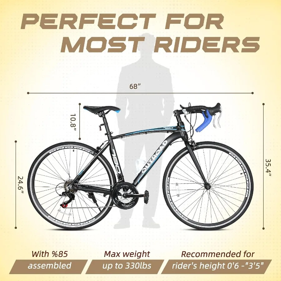 700C 휠, 21/14단 변속, 경량 알루미늄 합금  - Carbon Bike Frame 리뷰 및 가격